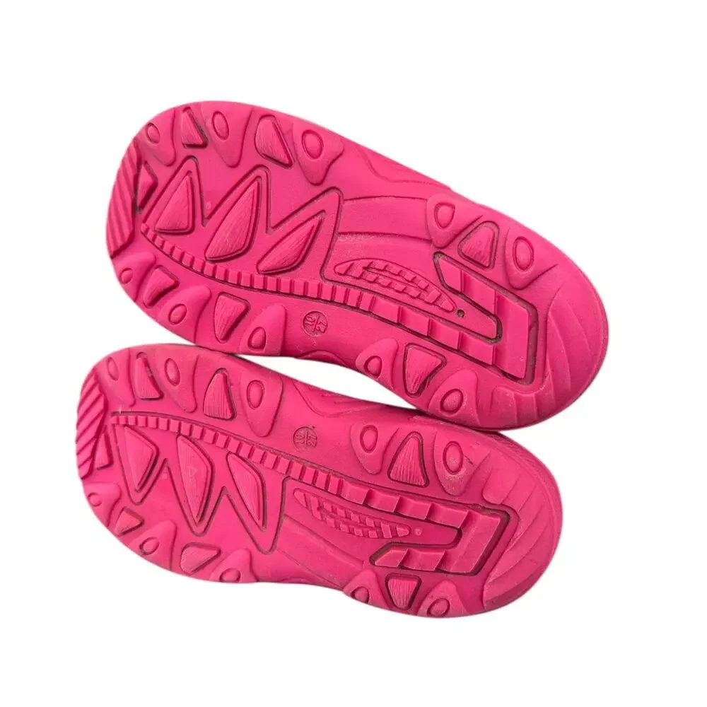 Kamik Kids Winter Boots in Gray and Pink